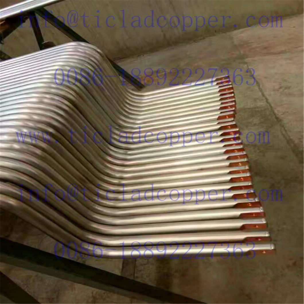 Titanium Clad Copper Anode for Electrolysis Plant/Titanium Copper Clad for Electro-Purification