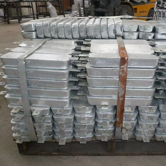 Sacrificial Aluminum Bracelet Anodes for Galvanic Corrosion